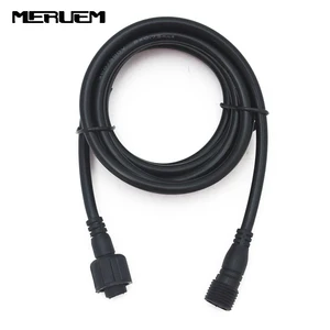 2pin/3pin/4Pin/0.75 mm  Square Wire DC LED Strip Light Extension Cable Connector Male Female Waterproof IP67 100cm/200cm/300cm