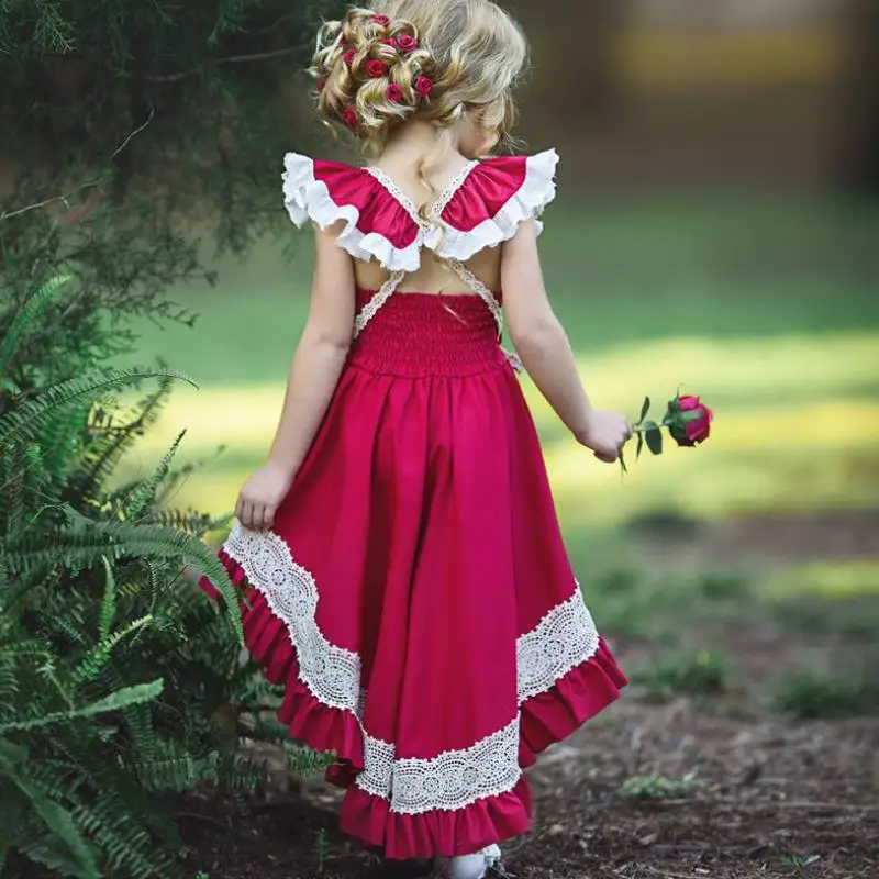 Новинка 2019 Брендовое детское платье принцессы с бантом для маленьких девочек