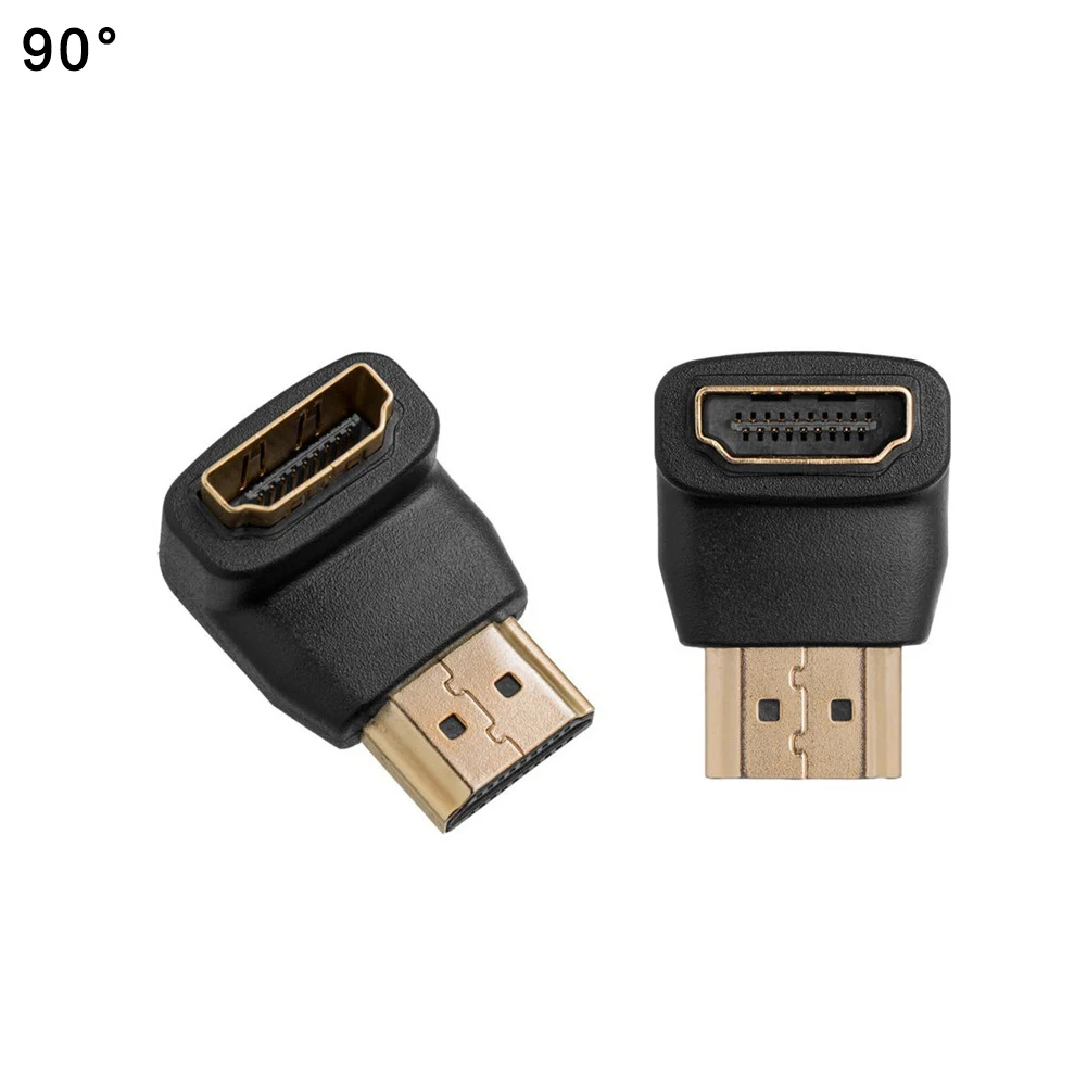 HDMI разъем Мужской к HDMI Женский адаптер 4K конвертер удлинитель 270 90 градусов под прямым углом для HDTV PC HDMI адаптер