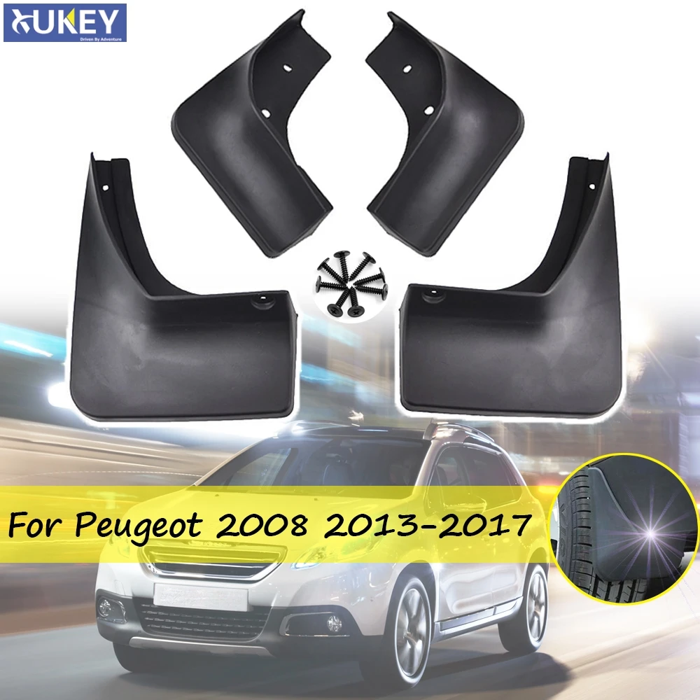 Для peugeot 2008 внедорожник автомобиль брызговик s брызговики брызговик 2013- крыло переднее заднее крыло