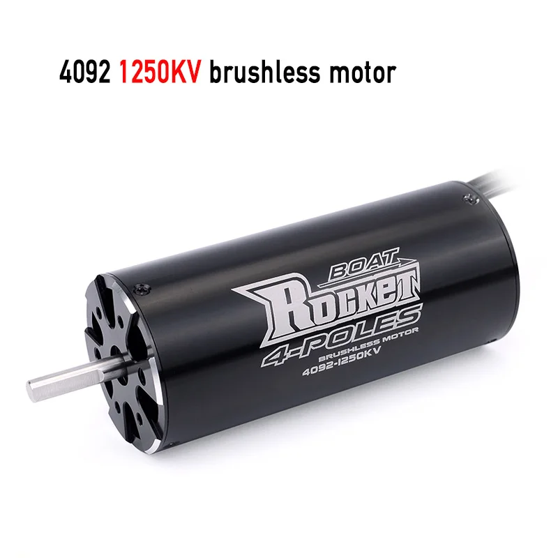 SURPASSHOBBY Rocket 4092 1520KV 1250KV 4P бесщеточный двигатель для Traxxas M41 катамаран Спартан 1000 мм(или выше) RC лодка автомобиль - Цвет: 4092 1250KV