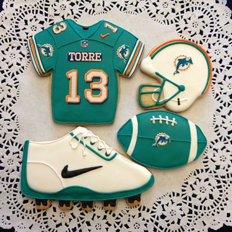 Футбольная Футболка металлический резак для марок кондитерские изделия форма