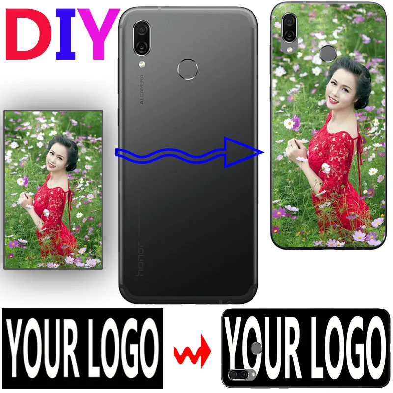 DIY Фото чехол для телефона Huawei Honor V10 View 10 20 V20 V9 7X 7C 8A 8C 8X индивидуальный дизайн P30 lite