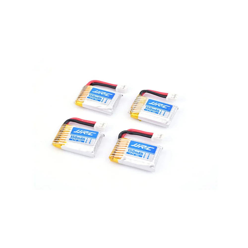 4 шт. JJRC H36 3 7 V 150mAh 30C Lipo батарея и USB зарядное устройство X4 016 для RC Drone Goolrc T36 E010 E011 E012