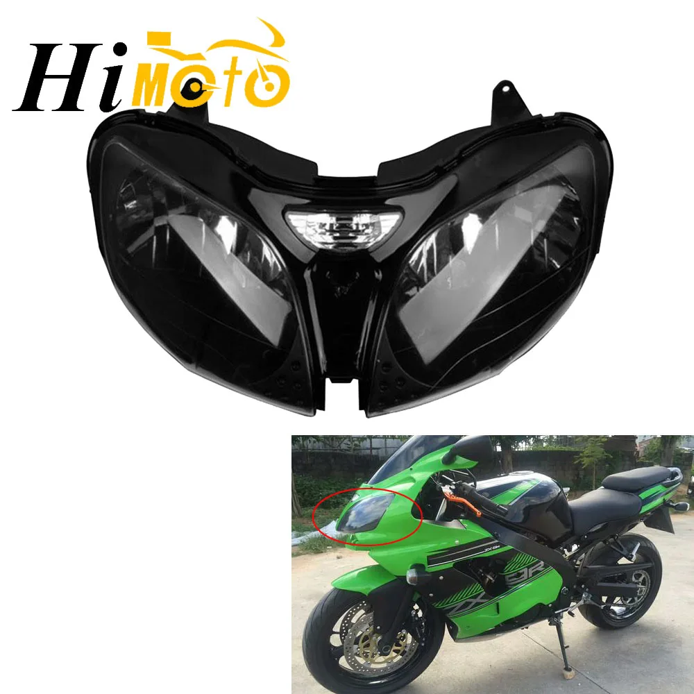 Мотоцикл заменяет головной свет фары комплект для Kawasaki Ninja ZX 6R ZX6R 2000 2001 2002 ZZR600 2005