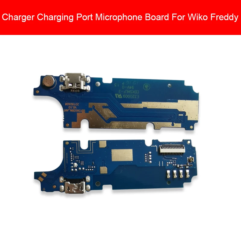 Зарядная док станция Micro USB для Wiko Freddy зарядный разъем с разъемом микрофона