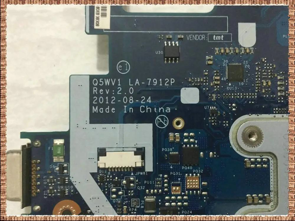 LA 7912P для ACER Aspire E1 571G V3 571 системная плата NBRZP11001 Q5WV1 DDR3 HM77 PGA989 Test|Материнские платы