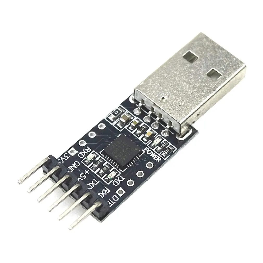 Cp2102 модуль Usb для Ttl Usb для последовательного порта Uart щеточная плата Stc загрузчик изысканно спроектированный прочный