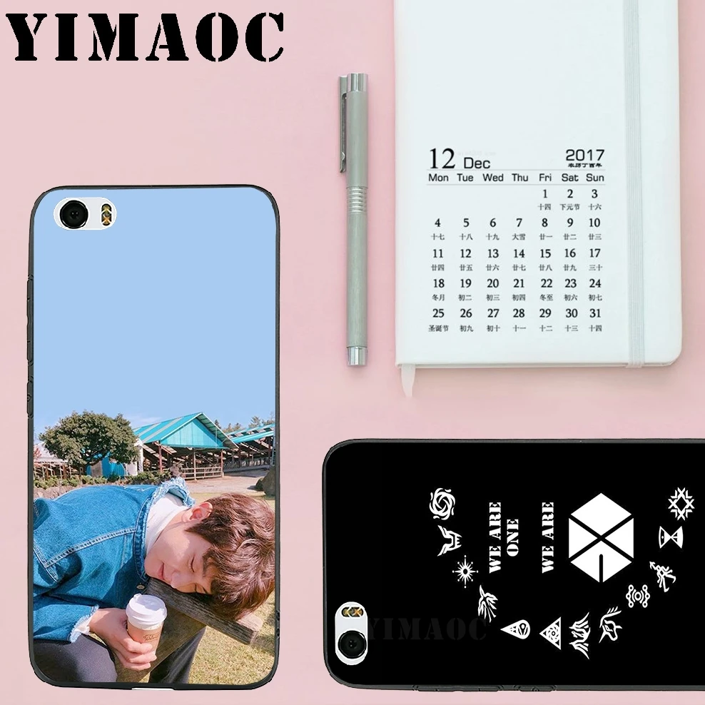 YIMAOC Exo Bands K Pop Soft Silicone Case for Xiaomi Redmi 6 Note 4X 4A 5A 5 Plus MiA1 A2 Pro Lite Mi 8 A1 |
