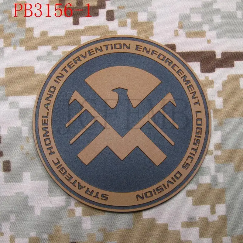 SHIELD insignia the avengers LOGO 3D PVC patch | Дом и сад