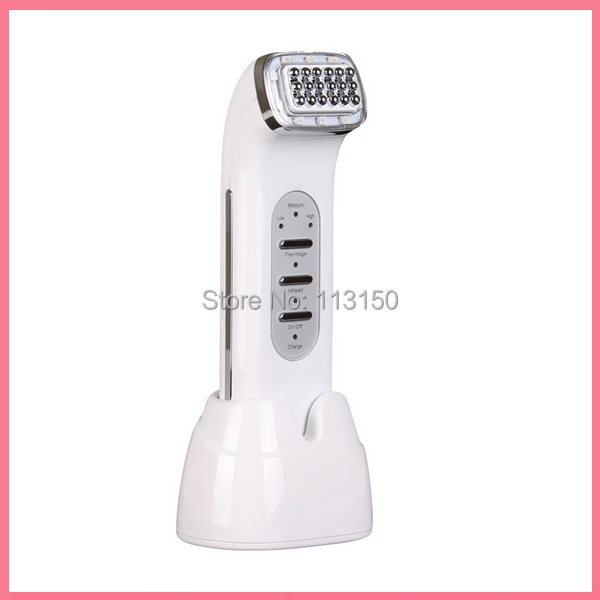 Мини Портативный Перезаряжаемый RF термаж Микротоковая Стимуляция коллагена