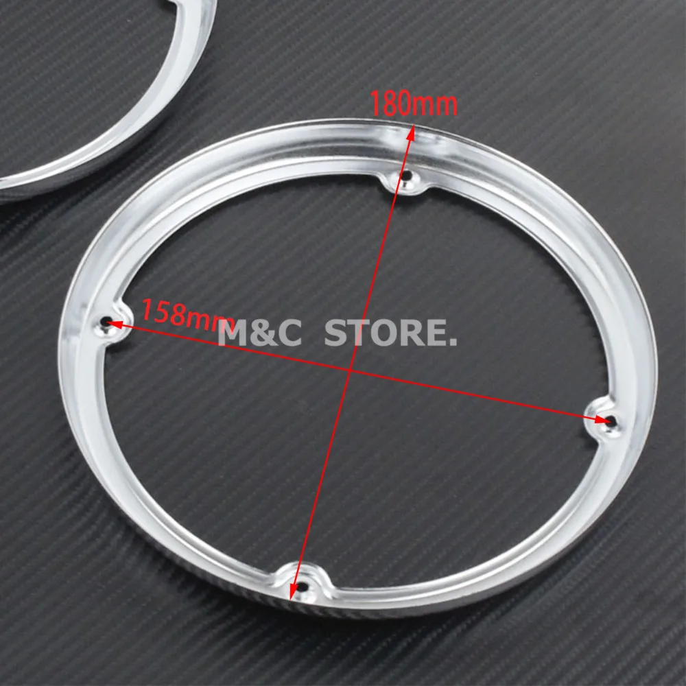 

Chrome Tour PakSpeaker Trim For Harley Touring Electra Glide Ultra Limited Tri Glide 2014 2015 2016 FLHTCU FLHTK