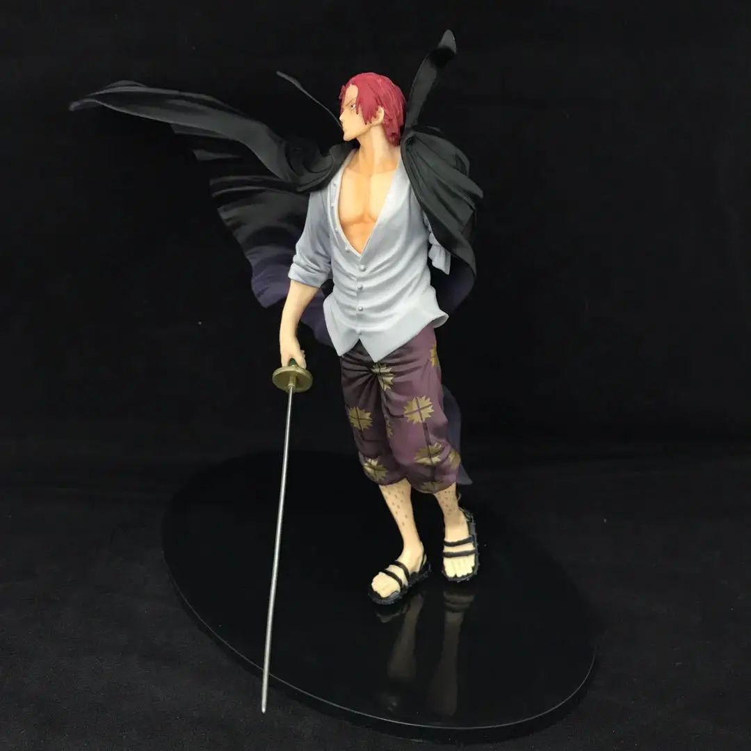 20 см ПВХ японского аниме Рисунок ONE PIECE голень съемная накидка рыжие волосы