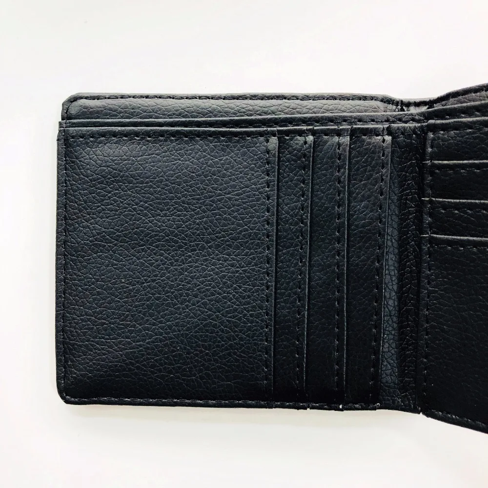 Япония Аниме мультфильм ДАТА жить бумажник короткие PU leathe кошелек bi fold держатель