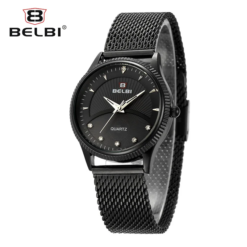 BELBI Новинка Montre Femme модные женские часы тонкие стальные Famle роскошные золотые