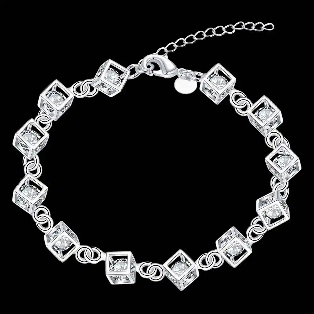 Мужской браслет joyas SMTH241 серебряная белая головка опт хит продаж 2015|men bracelet|bracelet
