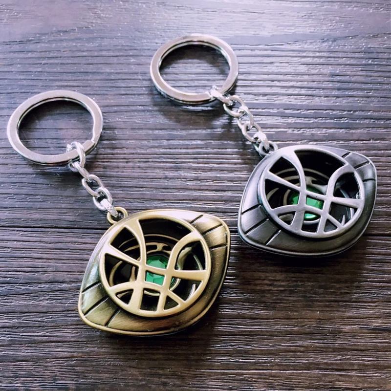 Popular film Doctor Strange Necklace Fashion Eye Shape Pendant necklace Leather Cord Long Movie Jewelry Accessories | Украшения и