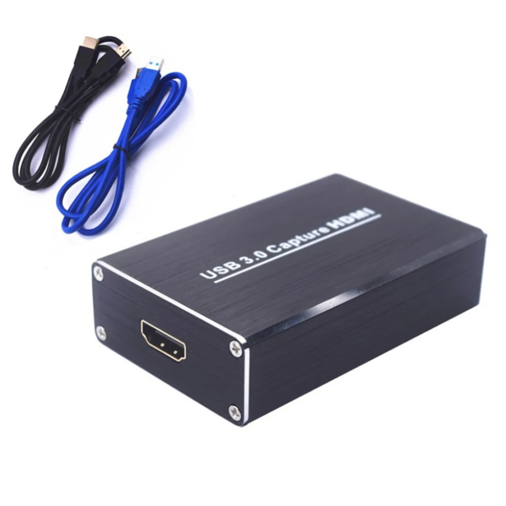 New Free Drive USB3.0 Capture HDMI To USB Video Dongle HD Phone Games Meeting Box For OBS POTPAYER | Электроника