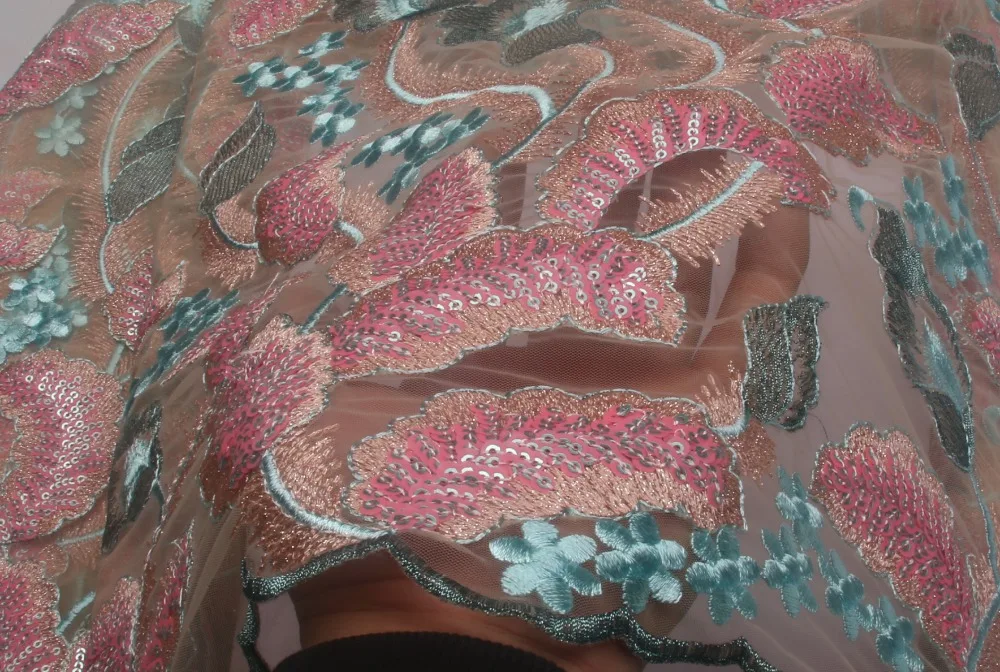 Новейшее популярное Африканское Тюлевое кружево оптовая продажа французская