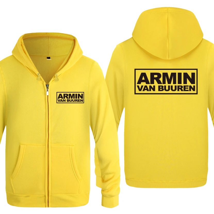 DJ Armin Van Buuren мужская толстовка с капюшоном в стиле «хип-хоп» мужские флисовые кардиганы на молнии толстовки с капюшоном