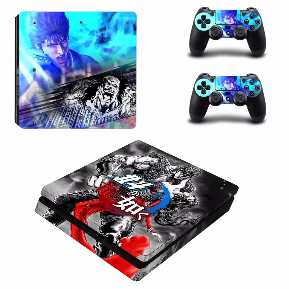 Якудза хакуто GA gotoku PS4 тонкий кожи Стикеры наклейка для Sony Игровые приставки 4 консоли и 2 контроллеры PS4 Slim шкуры стикеры s