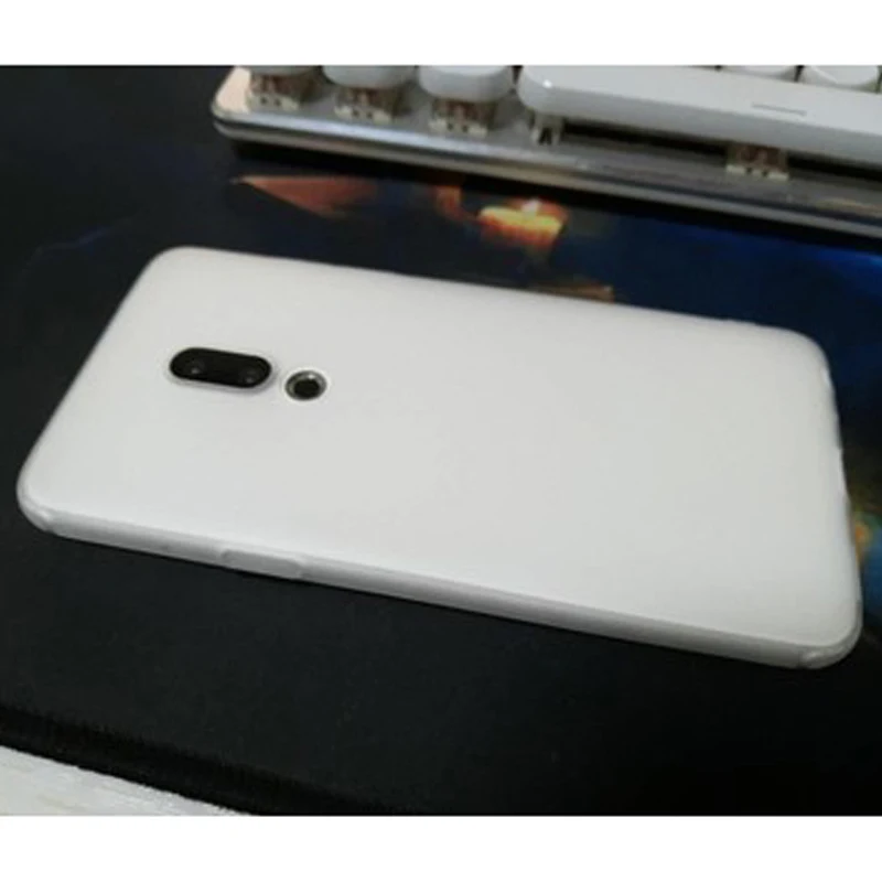 Белый цвет, для Meizu 16, 16, 6,0 дюймов, чехол, мягкая задняя крышка, чехол, чехол на заднюю панель, для Me izu 16, защитные Матовые чехлы