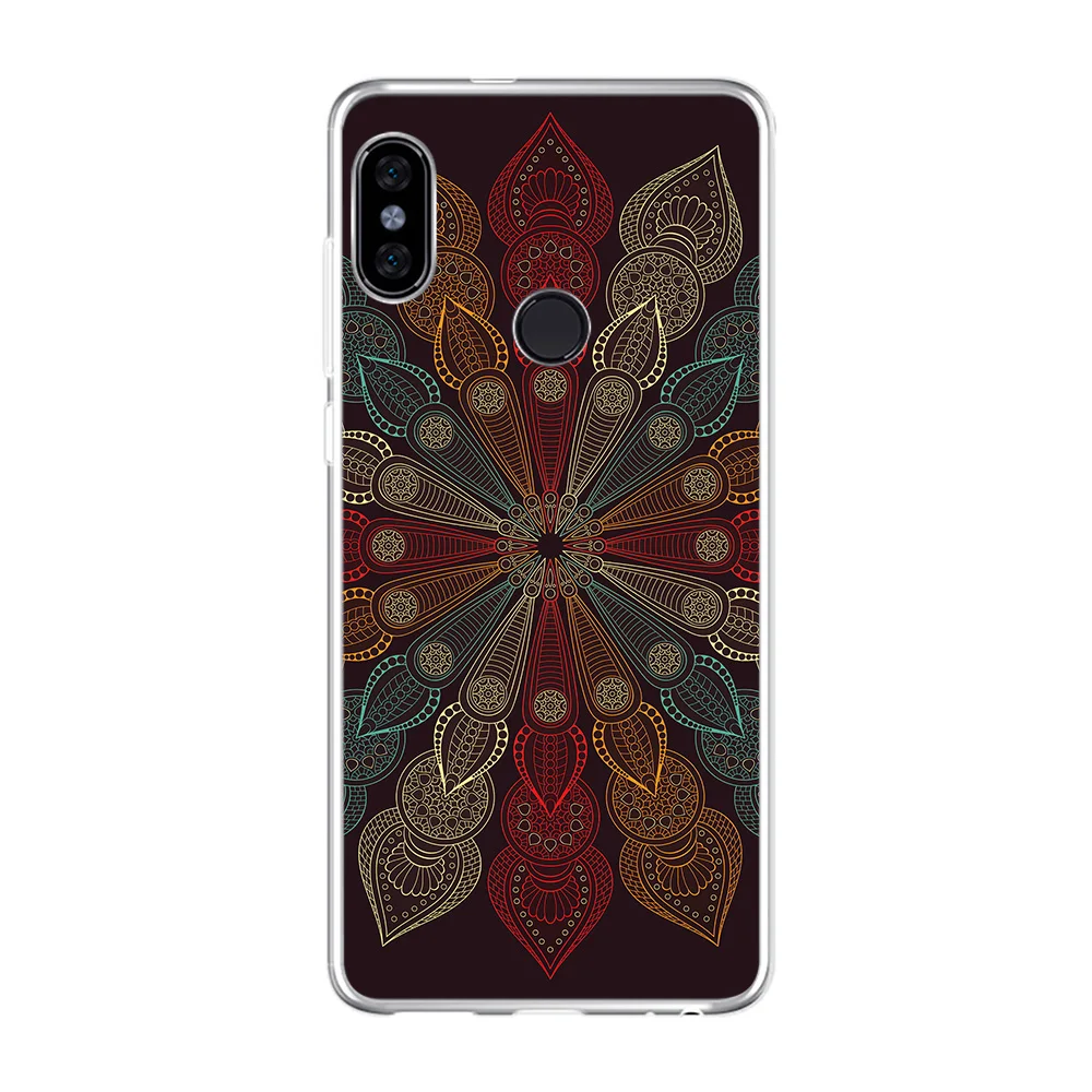 2 IYICAO мандала цветок Мягкий силиконовый чехол для телефона для Xiaomi Redmi 4A 5A 6A Note 7 6 5 Pro Plus Redmi 4X 5A Prime чехол - Цвет: 2
