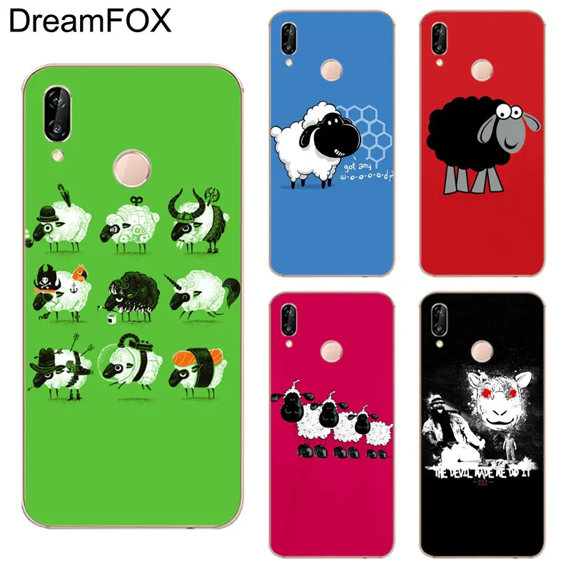 DREAMFOX K255 Катан вы даете мне древесина мягкая ТПУ силиконовый чехол для huawei Honor 6A 6C