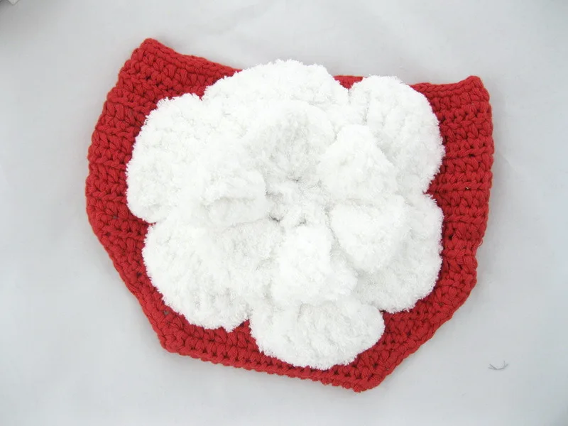 Бесплатная доставка 5 компл./лот красные рождественские Lil Elves вязаные крючком