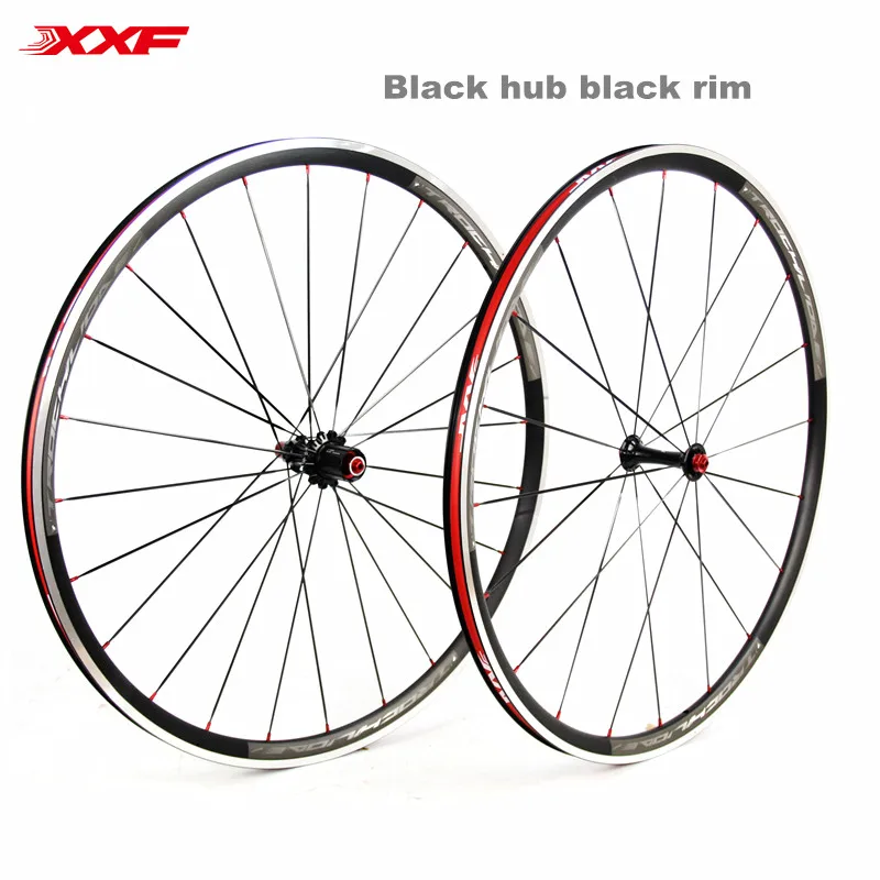 Алюминиевые колеса для дорожного велосипеда 700C комплект колес с отверстиями 20H/24H