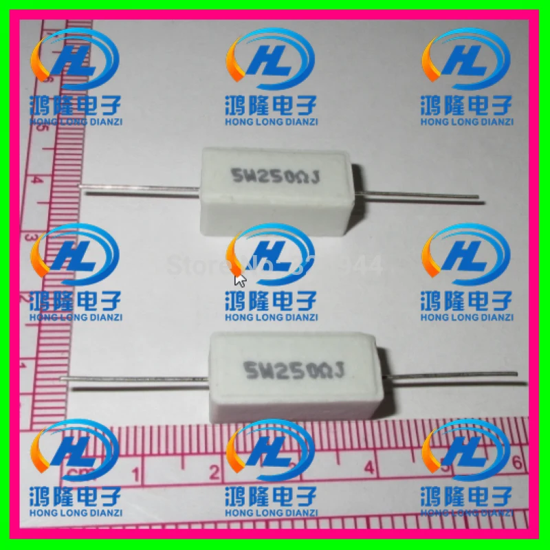 

(10pcs/lot) 5W 250 ohm +/-5% / 5W 250 ohm 5% / 5W 250RJ