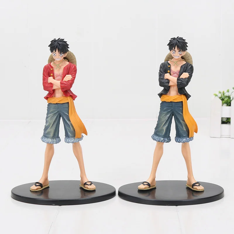17 см аниме цельная Обезьяна D Luffy DXF братство джинсы Freak Vol.1 ПВХ фигурка