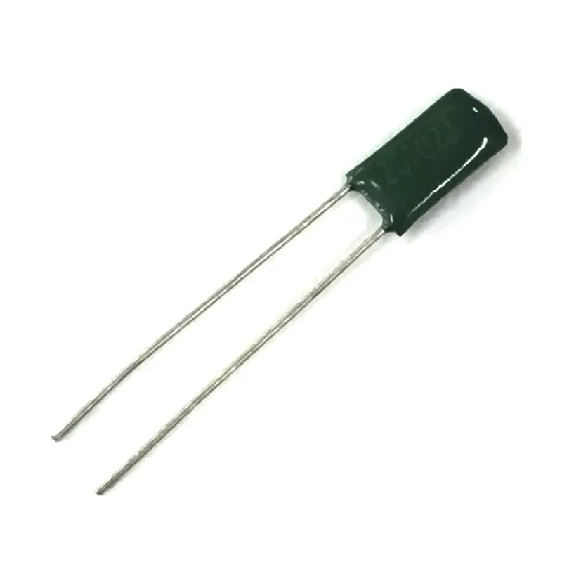 50 шт. Майларовый пленочный конденсатор 400 В 2G102J 0 001 мкФ 1nF 1000pF 2G102 5% полиэфирный