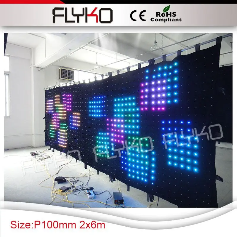 Бесплатная доставка Оптовая продажа в Китае живое видео led занавес экран ххх