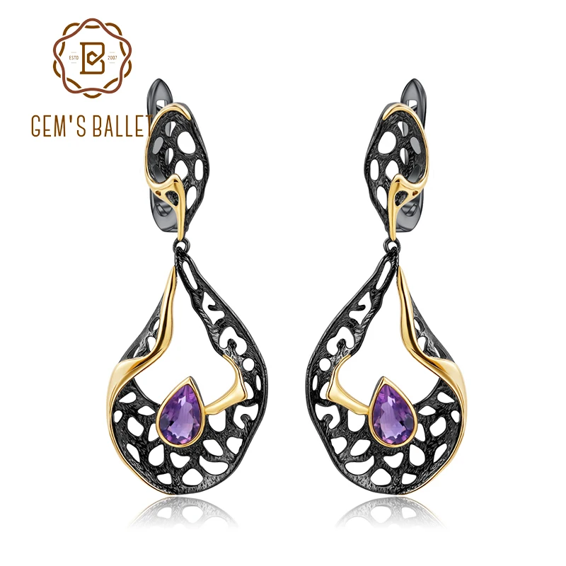 GEM'S BALLET 1.26Ct натуральный родолит Гранат 925 серебро оригинальный ручной работы