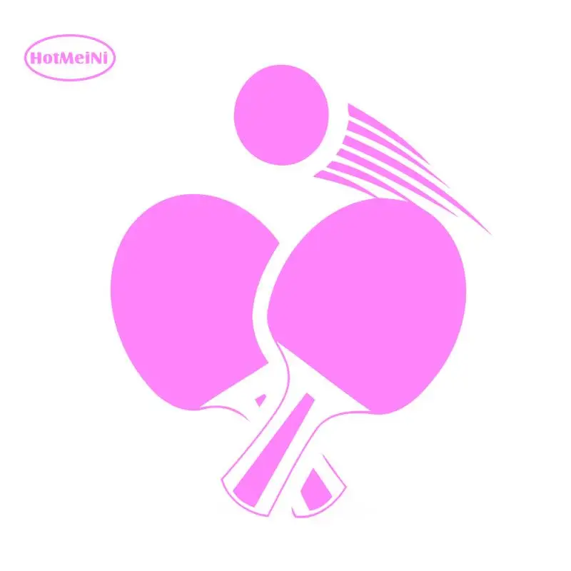 HotMeiNi Fashion Ping Pong Sport Vinyl Car Sticker For Window Bumper Laptop Kayak Waterproof 13*15.4cm | Автомобили и мотоциклы