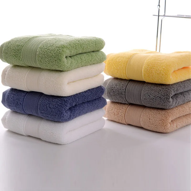 Горячие 36*76 см толстые Роскошные египетские хлопковые банные отели одноцветные