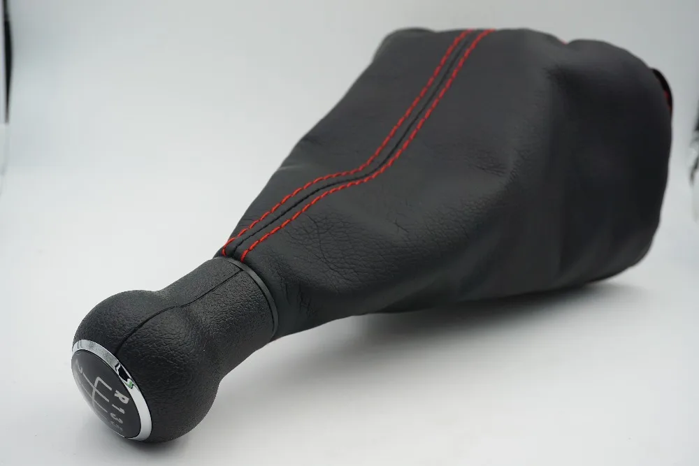 Ручка переключения передач 5 скоростей с крышкой черная базовая ручка красной