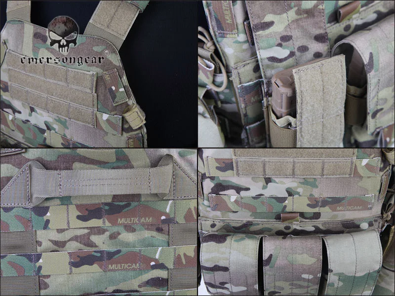 Emersongear LBT6094A стильный тактический жилет с 3 сумками для страйкбола военный боевой