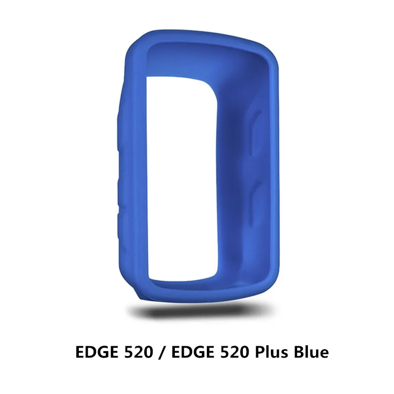 Garmin Edge 520/Edge 520 плюс Таблица велосипедных кодов крышка силиконовый чехол кобура с коробкой - Цвет: Blue and Box