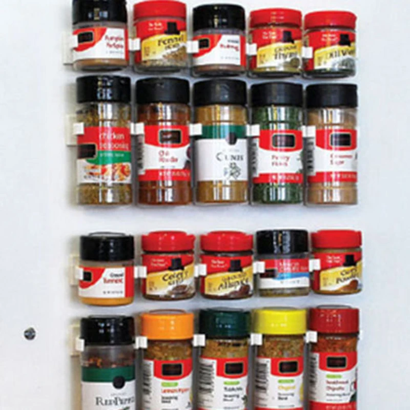 Кухонные крючки на липучке захват для специй Jar стеллаж полки стеновые двери