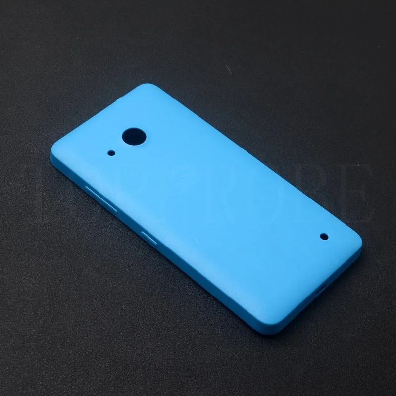 sky blue Задняя крышка батарейного отсека для microsoft lumia 550 задняя крышка для nokia 550 задняя крышка чехол+ 1 пленка для экрана - Цвет: sky blue