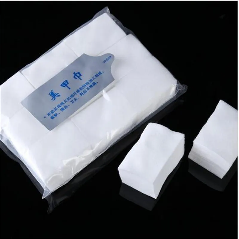 900 _ салфетки для ногтевого дизайна ворсовая бумага удаления лака ногтей салфетка