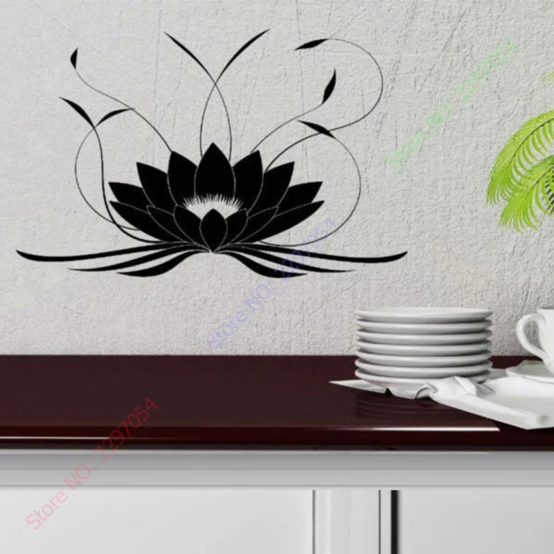 Новинка искусственная Йога студия медитов Декор настенный стикер виниловая