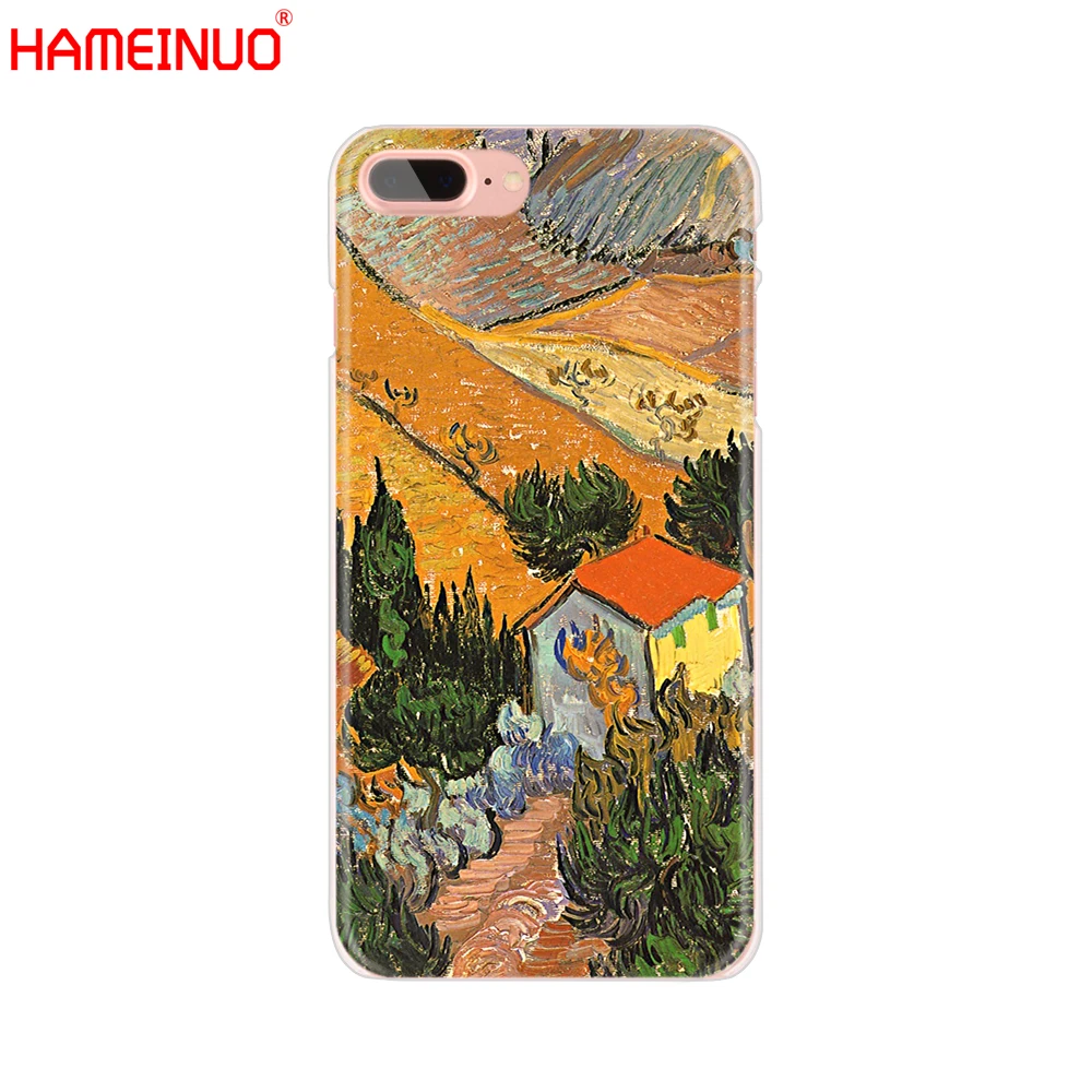 HAMEINUO Ван Гог звезда funy сотовый телефон чехол для iphone X 8 7 6 4 4s 5 5s SE 5c 6s плюс|Бамперы| |