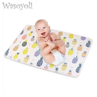 1 piece wasoyoli baby changing pads 7090cm newborn baby portable reusable changing pad infant bedding waterproof mat play mat