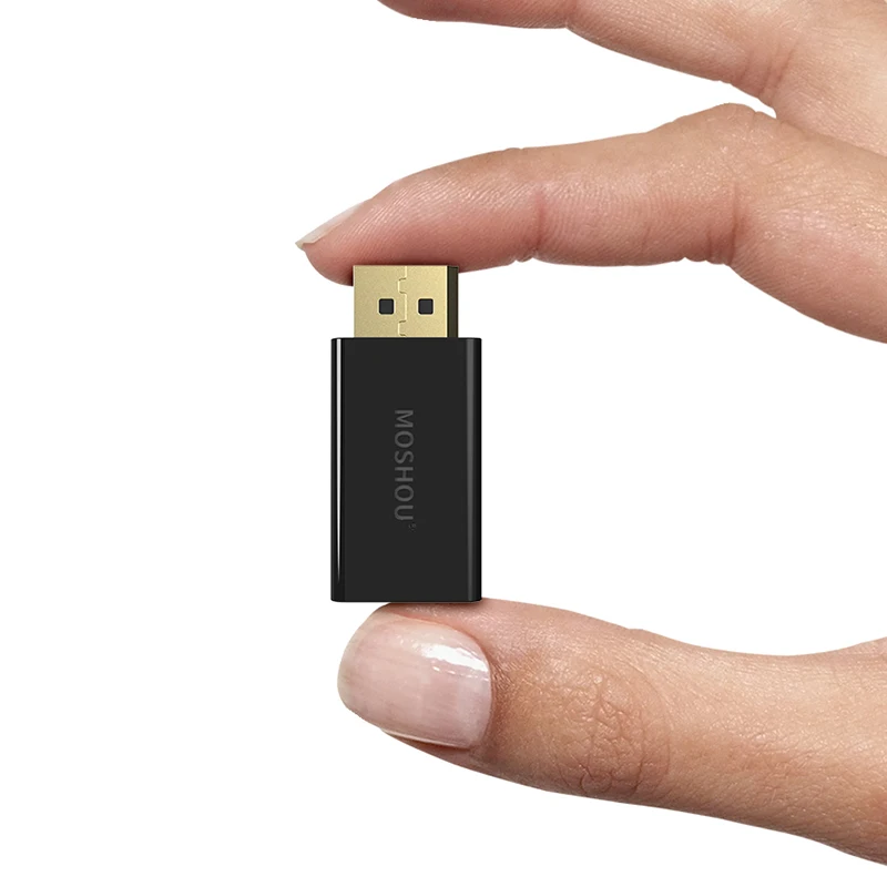 Displyport к HDMI адаптер мама-папа Макс 4 к 60 Гц DP к HDMI конвертер 2 к видео аудио разъем MOSHOU для HDTV ПК