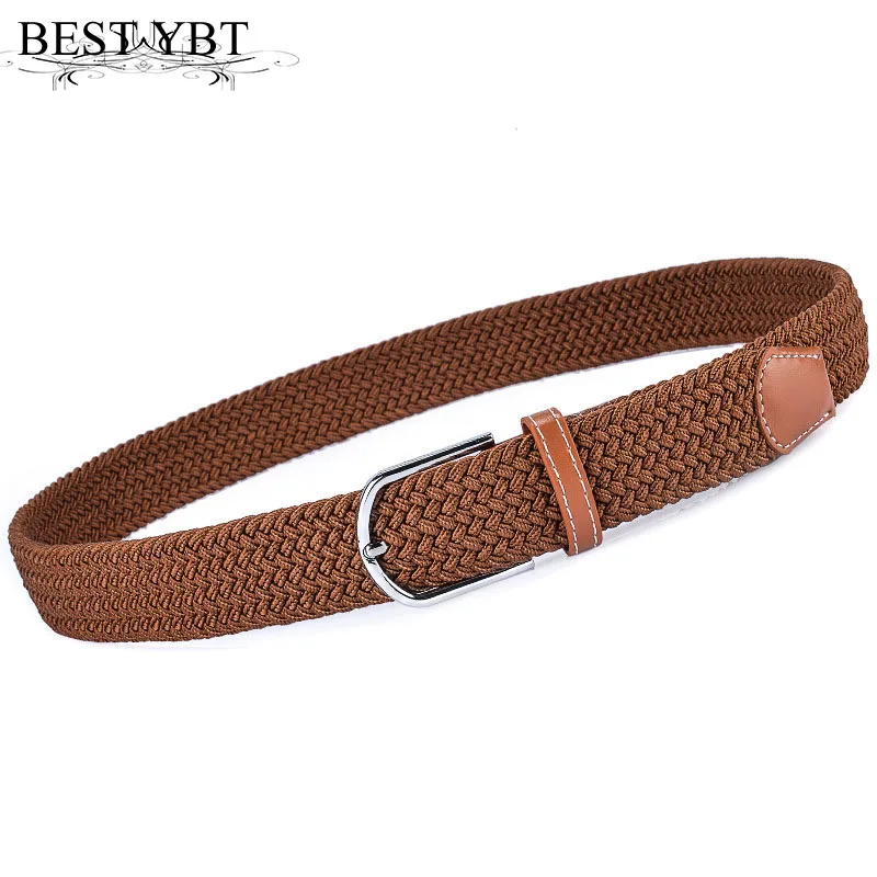 

Best YBT Unisex Belt Canvas Alloy Pin buckle Women Belt Cowboy Outdoor Sports Fashion Casual High Quality Hot Selling Men Belt