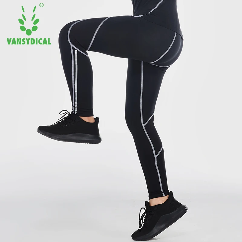Vansydical Boy's Running Tights Compression Basketball Pants Children Breathable Training Leggings Fitness Excise Trouers | Спорт и
