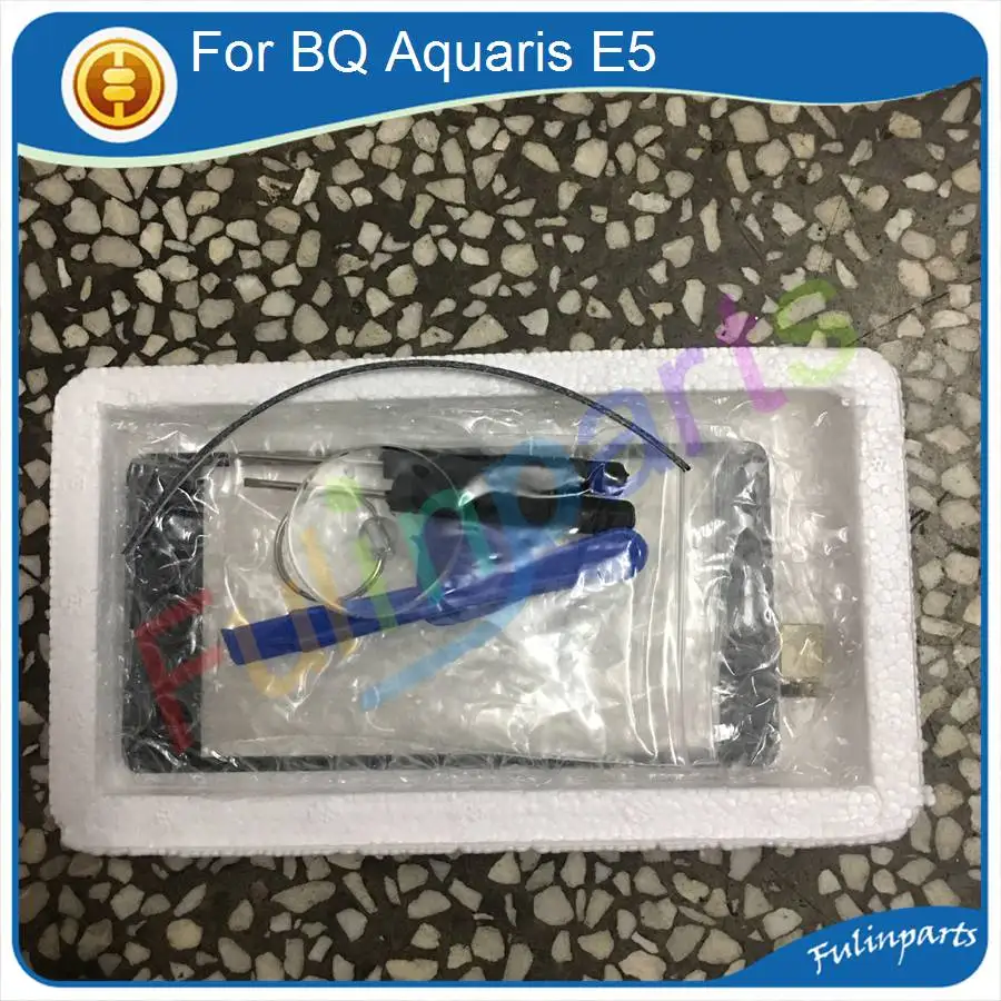 Две версии для BQ Aquaris E5 передний экран внешнее стекло сенсорная внешняя крышка